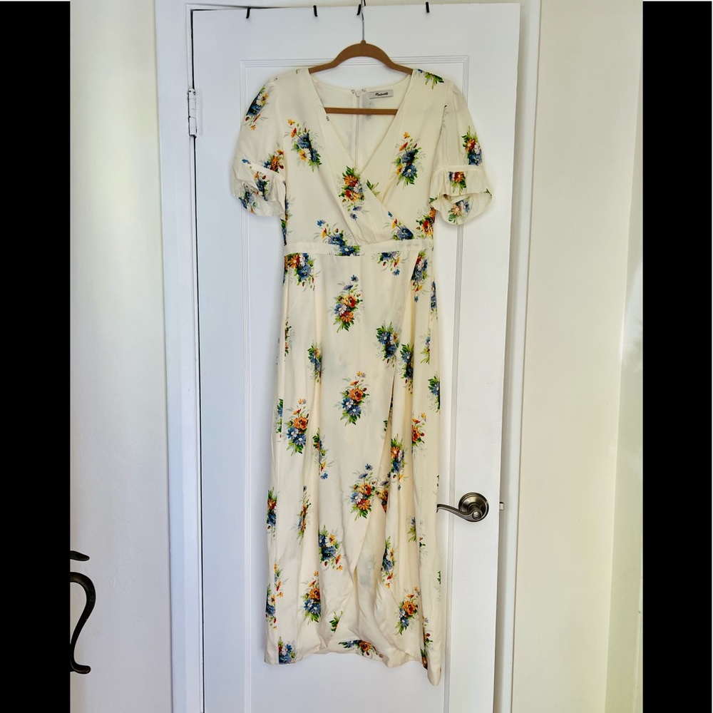 Madewell floral dress for spring!